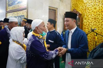 Bupati Rejang Lebong sambut kepulangan jamaah haji tahun 2025
