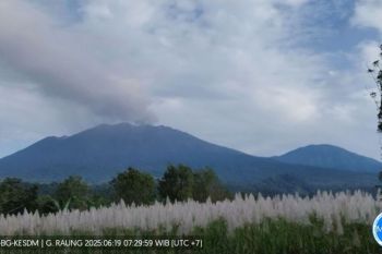 Badan Geologi: Status aktivitas Gunung Raung masih tetap waspada