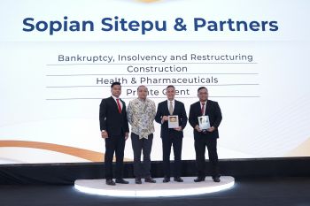 Kantor Hukum Sopian Sitepu &amp; Partners raih penghargaan enam kategori terbaik