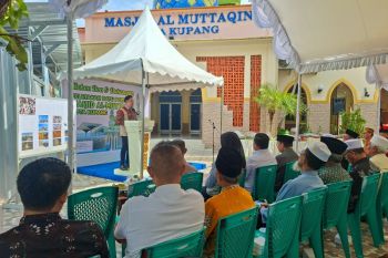 Wali Kota Kupang: Renovasi Masjid Al-Muttaqin sebagai simbol toleransi