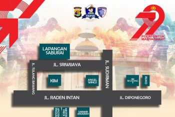 Bhayangkara Run 2025, Polresta Bandarlampung alihkan arus lalu lintas