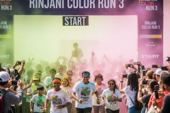 Fornas VIII usai, Kini saatnya meriahkan Rinjani Color Run 3 di Sembalun