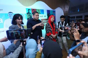 Wali Kota Makassar meluncurkan Makassar Creative Hub