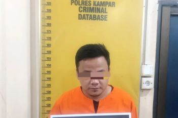 Polres Kampar tangkap pelaku penggelapan mobil