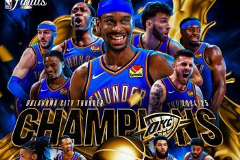 Kalahkan Indiana Pacers 4-3, Oklahoma City Thunder raih gelar juara NBA pertama