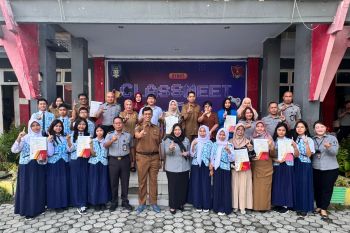 Kemenkum Sulteng catatkan hak cipta delapan karya inovatif SMPN 1 Palu