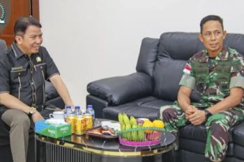 Danrem 092/Maharajalila Silaturahmi ke DPRD Kaltara