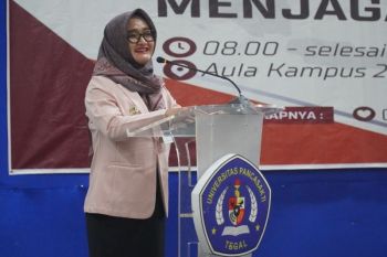 Wawalkot Tegal sampaikan good gorvernance saat kuliah umum kebangsaan