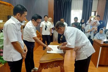 Pemkab Barut fasilitasi kerja sama BUMDes dan perusda Batara Membangun