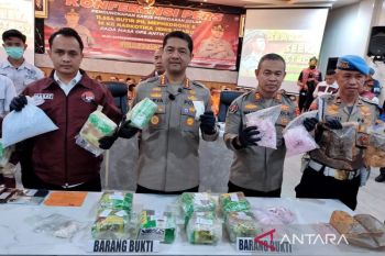 Operasi Antik Lipu, Polrestabes Makassar tangkap 107 tersangka narkoba pada 1-25 Juni