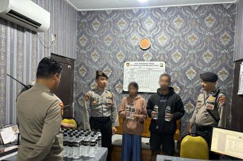 Polres Mojokerto Kota tangkap kakak beradik penjual miras