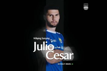 Persib Bandung datangkan Julio Cesar sebagai bek tengah baru