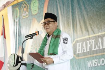 Bupati Muba hadiri Haflah Akhirussanah dan Wisuda Tahfidz perdana Ponpes Sirojul Ulum