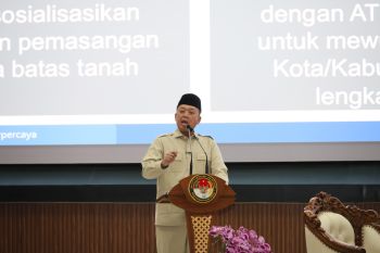Menteri ATR bicara soal pertanahan dan tata ruang di orientasi kepemimpinan kepala daerah