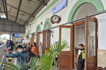 Daop 7 lakukan penataan Stasiun Kediri permudah akomodasi pelanggan