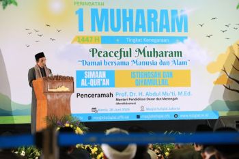 Menag ajak umat jadikan 1 Muharam sebagai momentum transformasi diri
