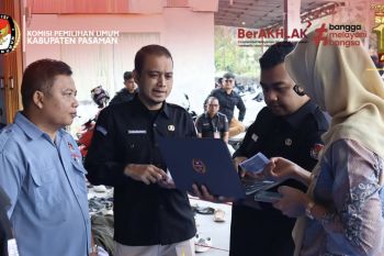 KPU Pasaman lelang barang habis pakai eks pemilu 2024