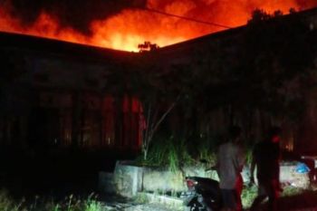 BPBD Simeulue dirikan tenda darurat untuk puluhan korban kebakaran