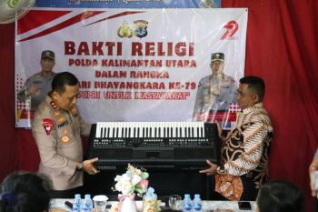 Kapolda Kaltara Laksanakan Bakti Religi di GSJA Anugerah