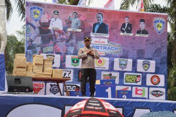 Kapolres Pasaman Barat: Kejurnas Grass Track sebagai ajang mencari bibit Croser muda