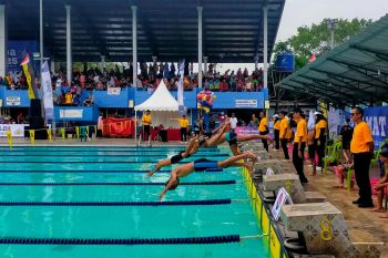 Sebanyak 2.200 perenang ikuti Swimming Festival (LSF) Kapolda Lampung Cup 2025