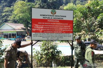 Ombudsman Sumbar minta tindak tegas pengelola bangunan liar di TWA Megamendung