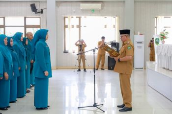 Bupati Welly Suhery lantik pengurus TP PKK Pasaman periode 2025-2030