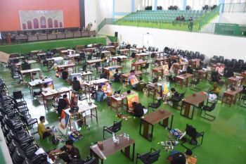 63 peserta bertarung di lomba kaligrafi Al-Qur'an MTQ Riau ke-43 di Bengkalis