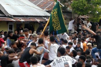 Ribuan warga Tulehu Maluku meriahkan Idul Adha dengan tradisi Abdau