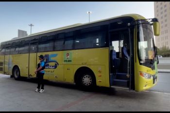 Bus shalawat untuk jamaah haji dihentikan sementara