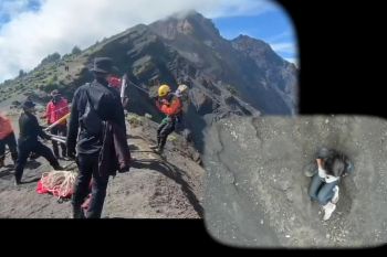 SAR deteksi pendaki asal Brazil tersangkut di tebing rinjani