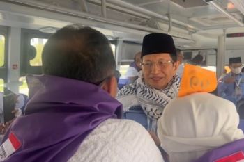 Menag pastikan seluruh jamaah berangkat ke Arafah secara bertahap