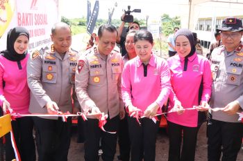 Kapolda Kaltara Resmikan Berbagai Fasilitas Baru untuk Masyarakat Desa Tanjung Buka