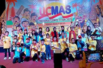 UCMAS Sempoa Sampit raih sederet penghargaan juara 1 tingkat nasional