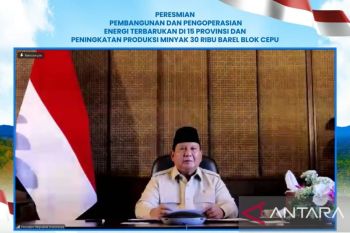 47 PLTS diresmikan Presiden, 5.383 Rumah Tangga di 3T nikmati listrik