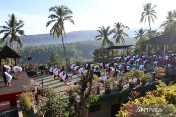 Villa IPSA jadi pusat perayaan International Yoga Day 2025 di Buleleng