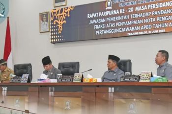 DPRD Kaltara Menggelar Rapat Paripurna ke-20 Masa Persidangan III
