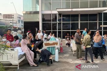 Ruangan praktik dokter di RS Hermina dialihkan usai terjadi kebakaran