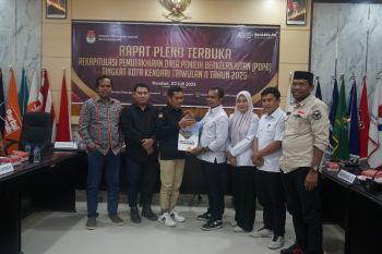 KPU Kendari tetapkan pemilih PDPB semester satu 2025 sebanyak 231.801 orang