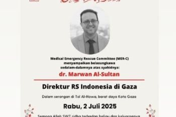 RI mourns, slams Israel for killing Gaza Indonesian Hospital Director