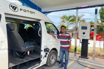 PLN dorong transportasi umum isi baterai di SPKLU Kotabumi