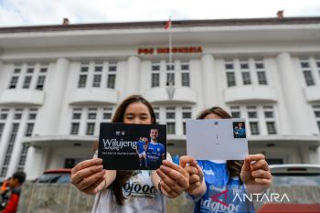 Kartu pos dan prangko edisi Persib Bandung