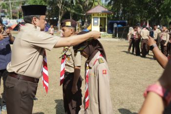 Ketua Harian Kwarda Sumbar Buka Gladian Pramuka Peduli Tingkat Sumbar 2025