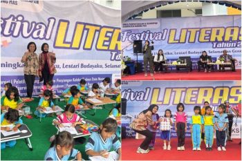 PT SLK dan Dinas Perpustakaan Gumas pacu budaya baca di era digital