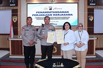 Bank Jateng - Polres Boyolali kerja sama pembayaran tukin