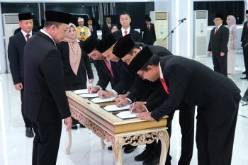 Lantik 79 pejabat struktural se-Indonesia, Menteri Nusron tekankan semangat nationwide dan sistem meritokrasi