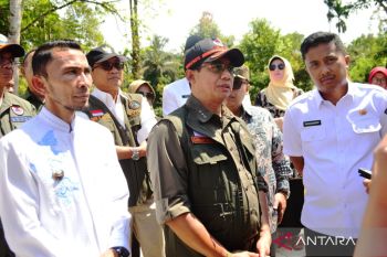 Kepala BNPB resmikan jalan di Padang Panjang  hasil perbaikan pasca banjir lahar dingin Marapi