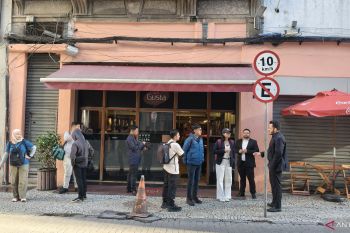 Catatan perjalanan tim media pemegang paspor biru peliput Prabowo ke Brasil