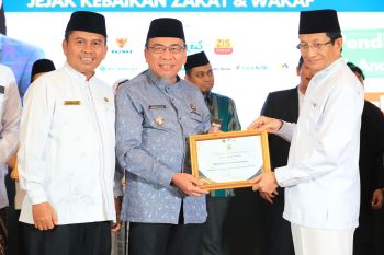 Pemkot Padang raih penghargaan tingkat nasional dalam ajang Zakat-Wakaf Award 2025