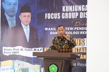 Wamen Dikti yakin Universitas Muhammadiyah Palangkaraya jadi kampus besar